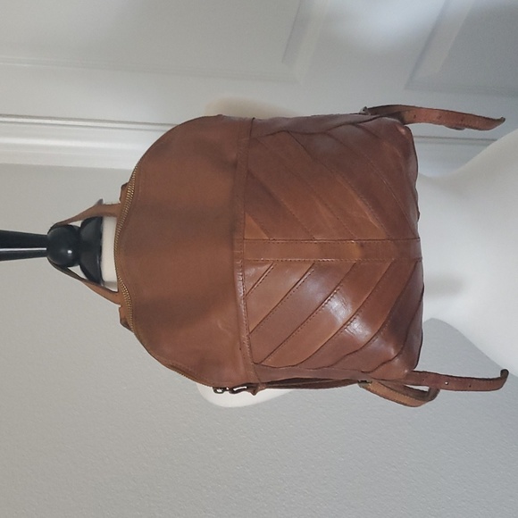 RARE* Vintage Margot Leather mini backpack - Picture 4 of 17